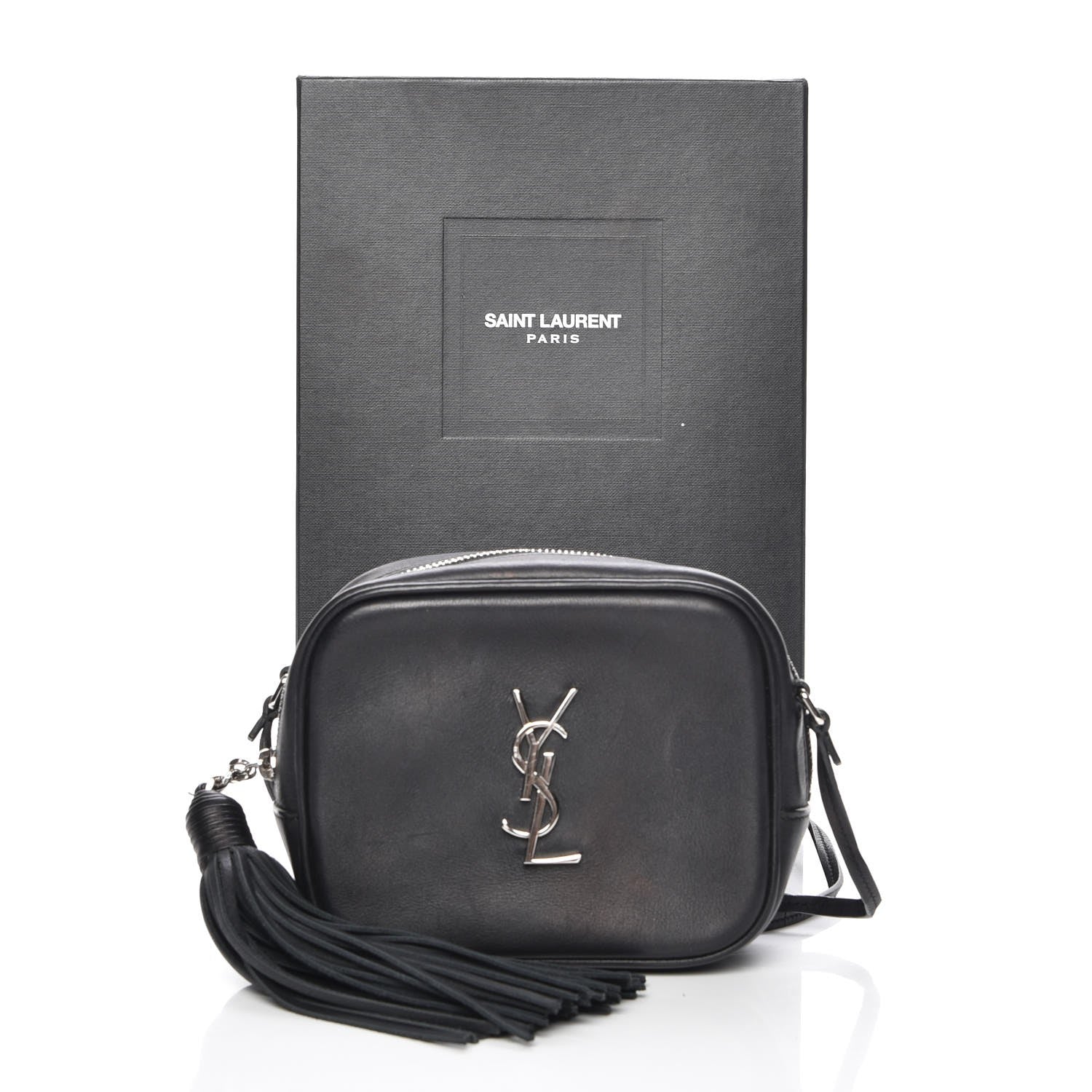 Saint Laurent Nappa Monogram Blogger Bag Black 8 of 8