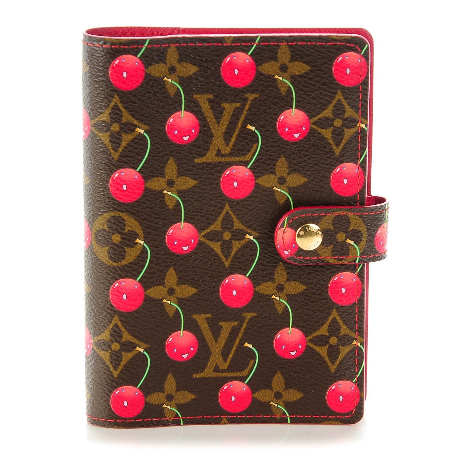 Monogram Cerises Small Ring Agenda Cover