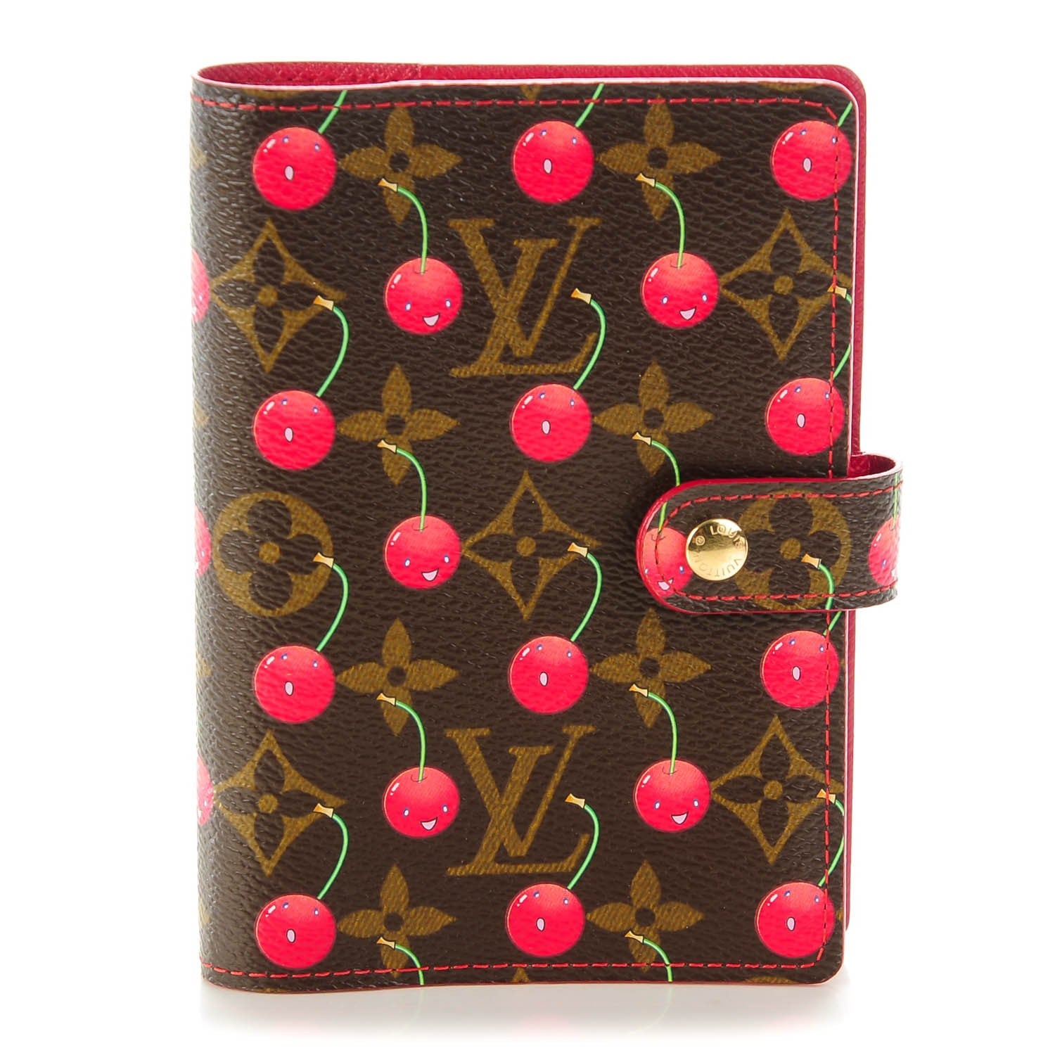 Louis Vuitton Monogram Cerises Small Ring Agenda Cover 1 of 7