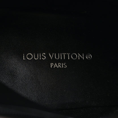 Louis Vuitton Patent Calfskin Monogram Star Trail Ankle Boots 39 Black 7 of 7