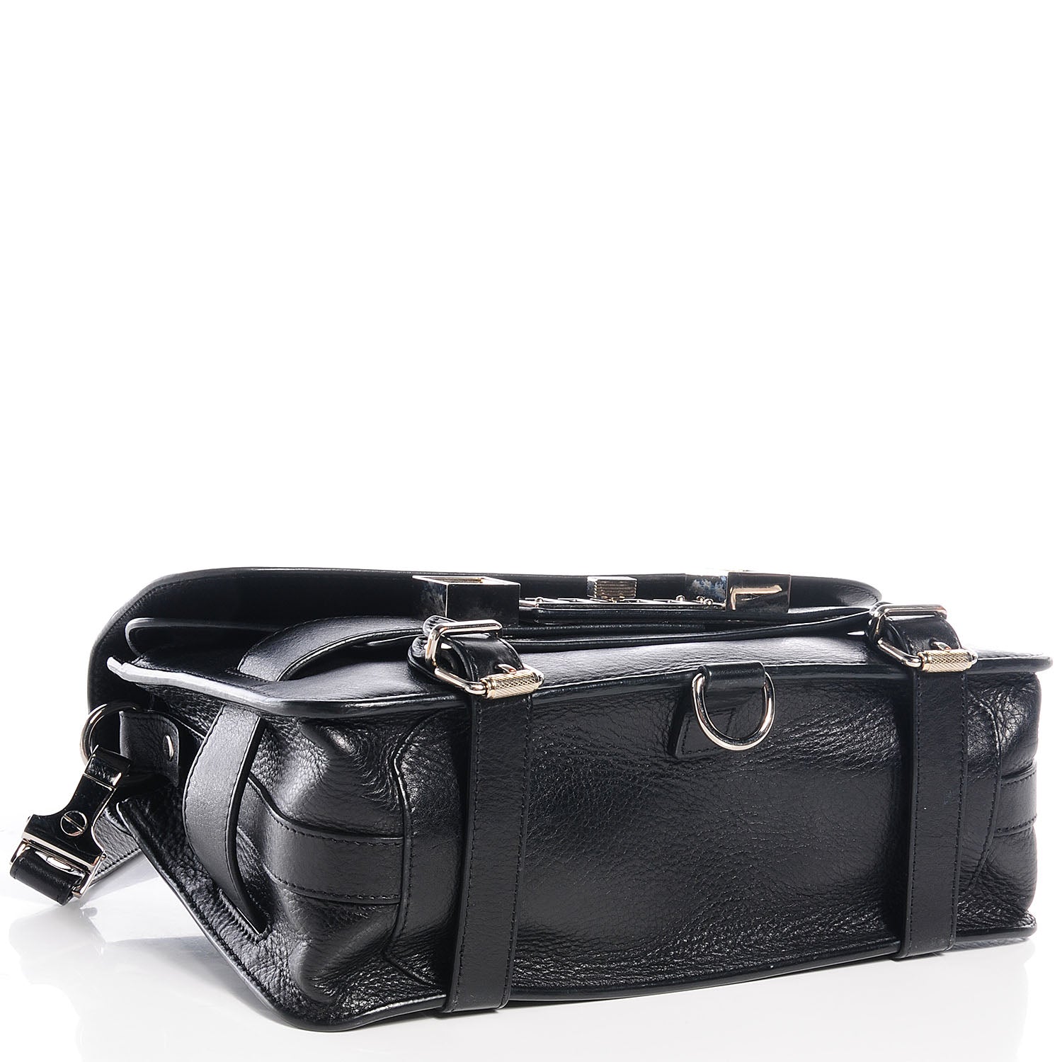 Proenza Schouler Leather PS11 Classic Shoulder Bag Black 4 of 13