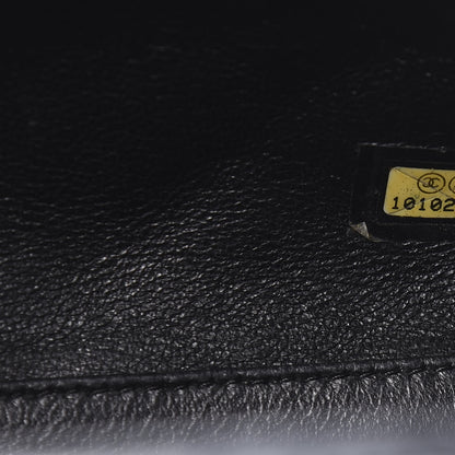 Chanel Lambskin Quilted Medium Kelly Flap Bag Black 7 of 16