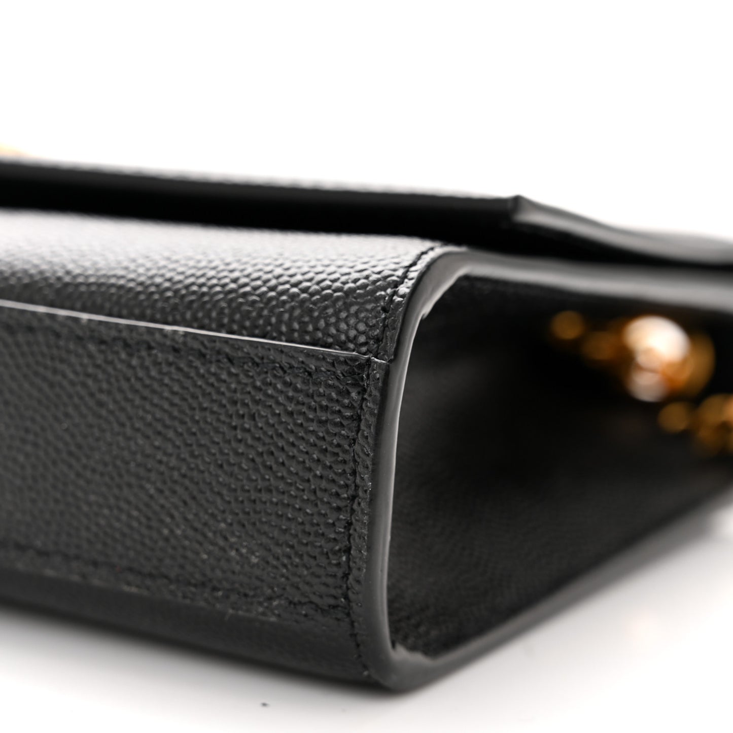 Grain De Poudre Small Monogram Kate Satchel Black