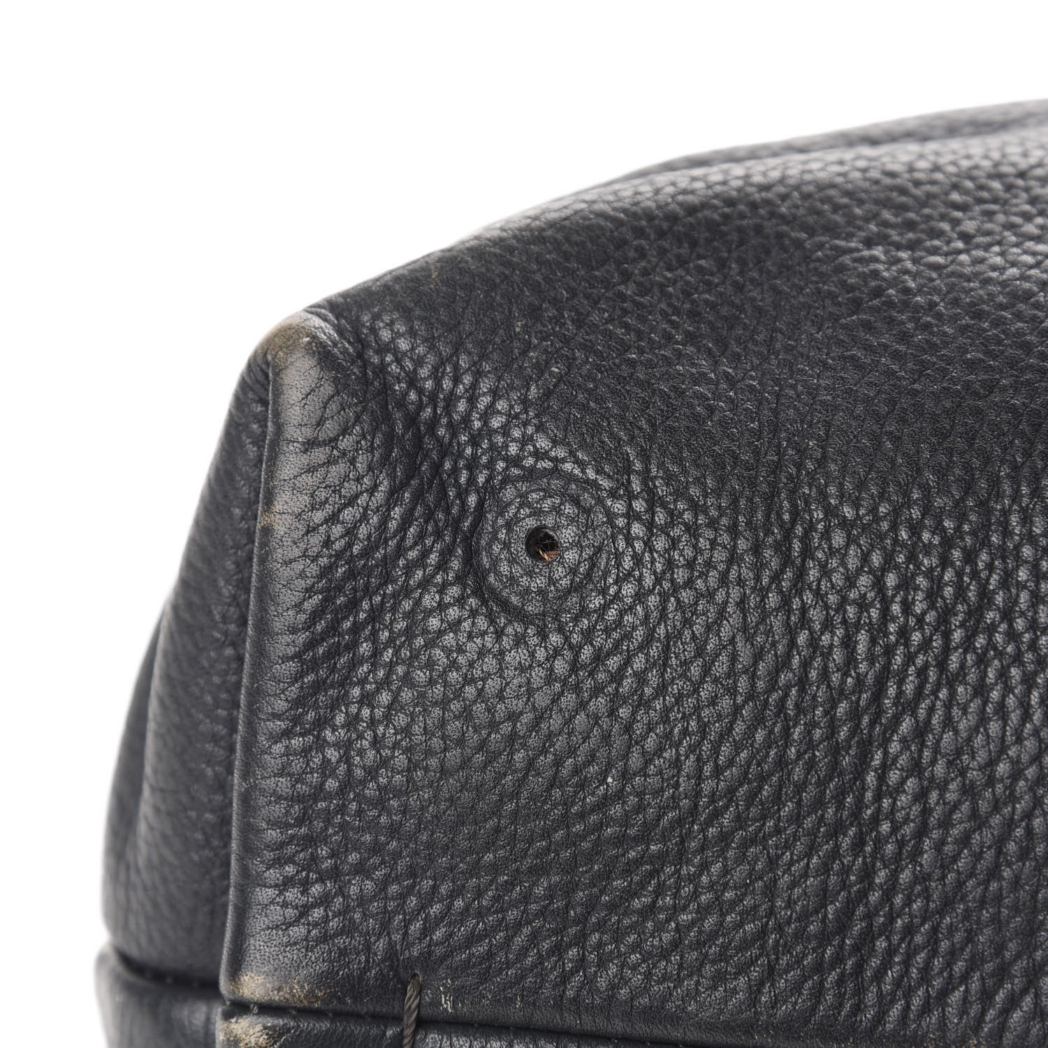 Lanvin Grained Calfskin New Easy Shopper Tote Navy Black 15 of 20