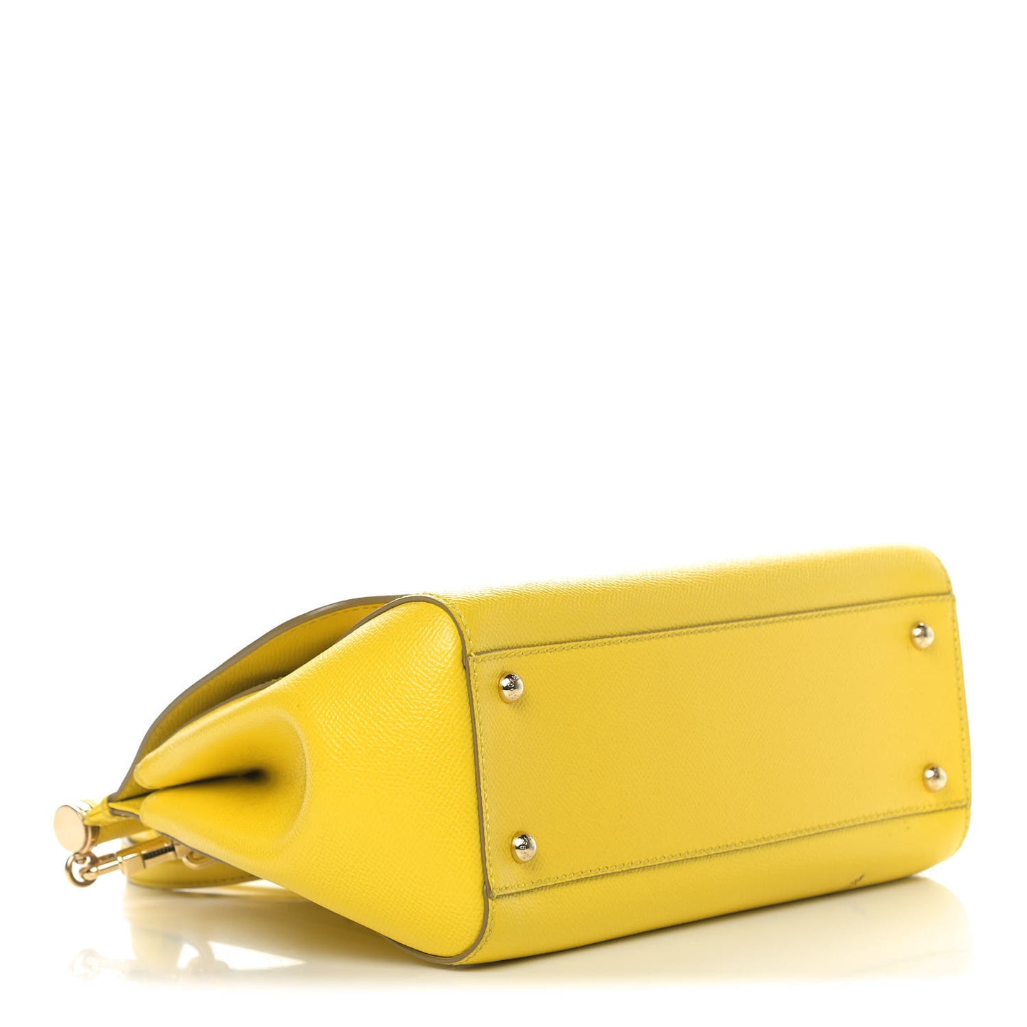 Dauphine Medium Miss Sicily Satchel Light Yellow
