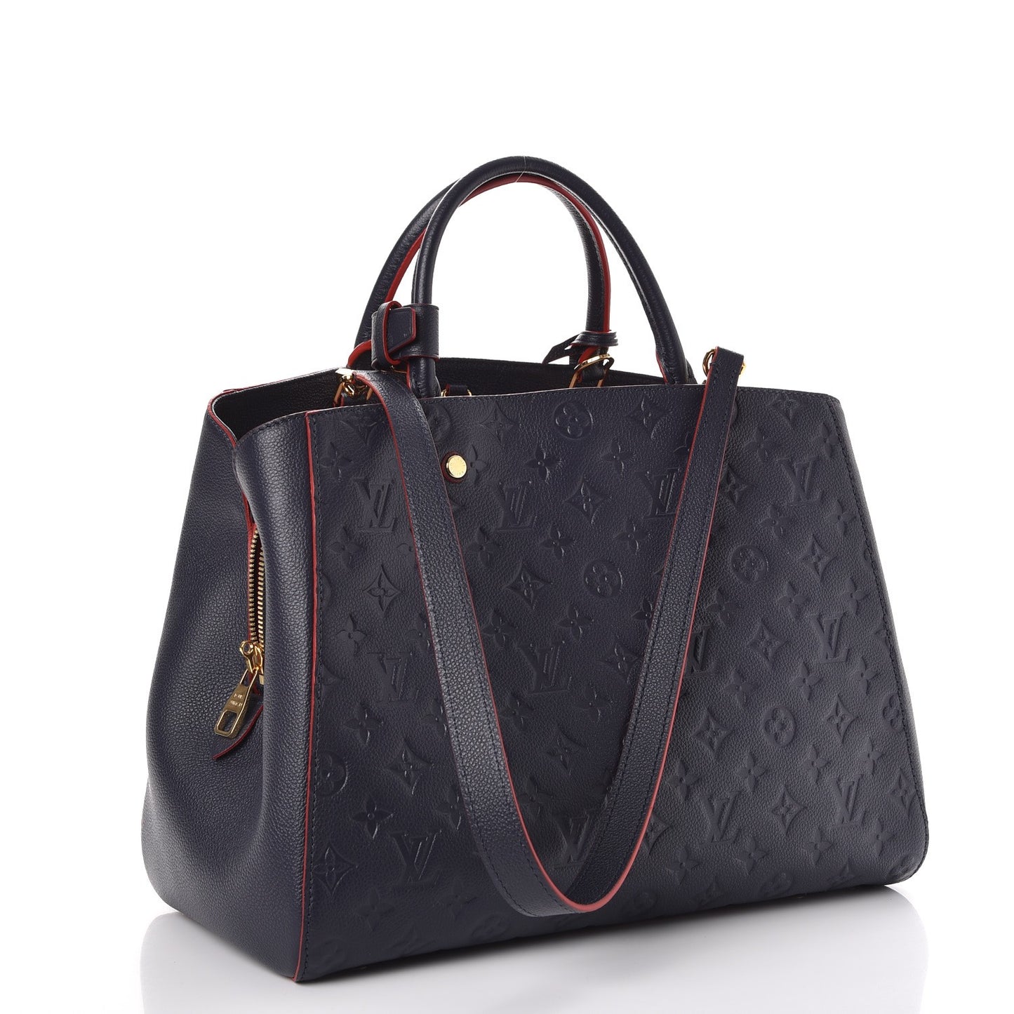 Empreinte Montaigne GM Marine Rouge