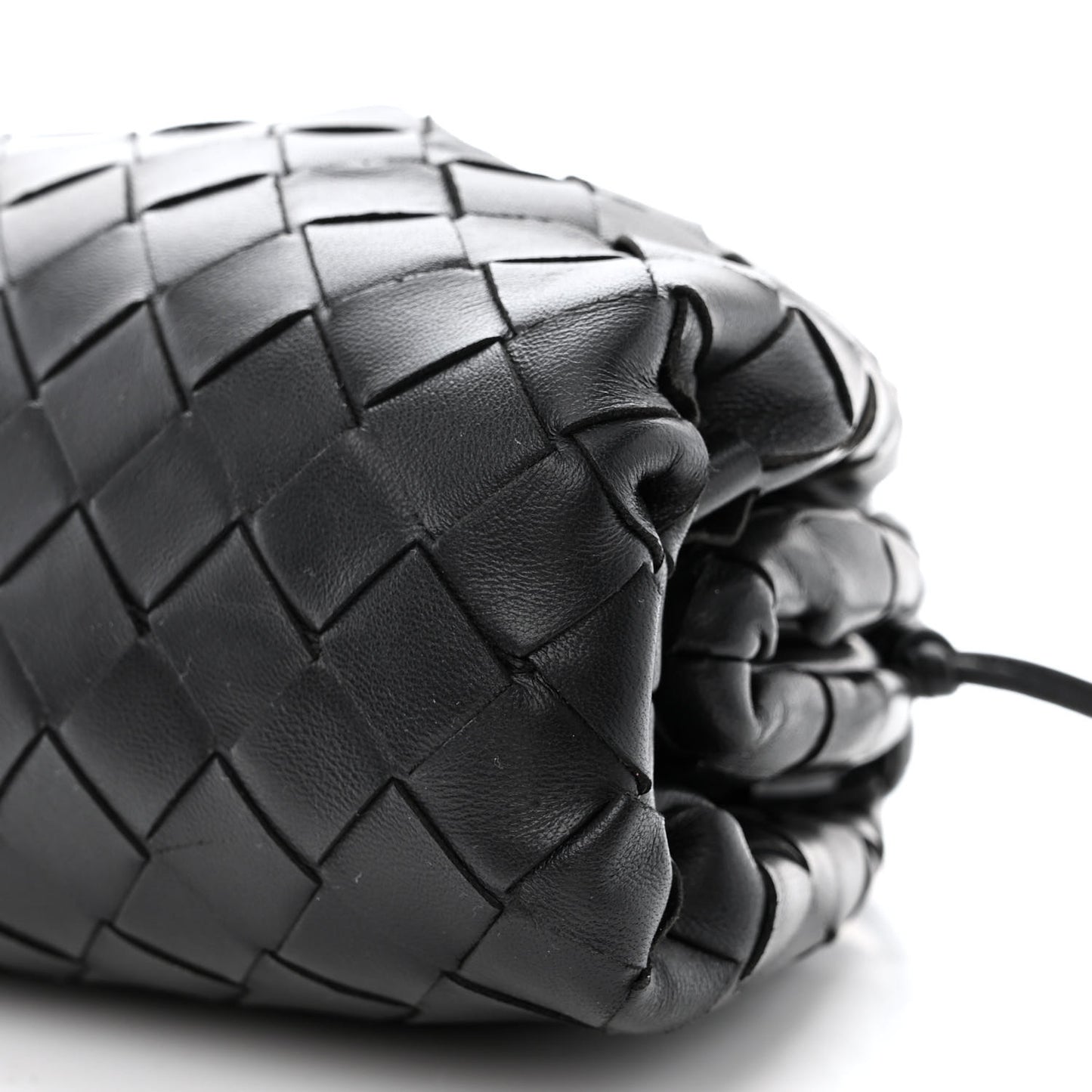 Nappa Intrecciato The Mini Pouch Black