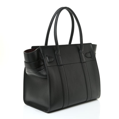 Mulberry Small Classic Grain Small Zipped Bayswater Black 3 of 15