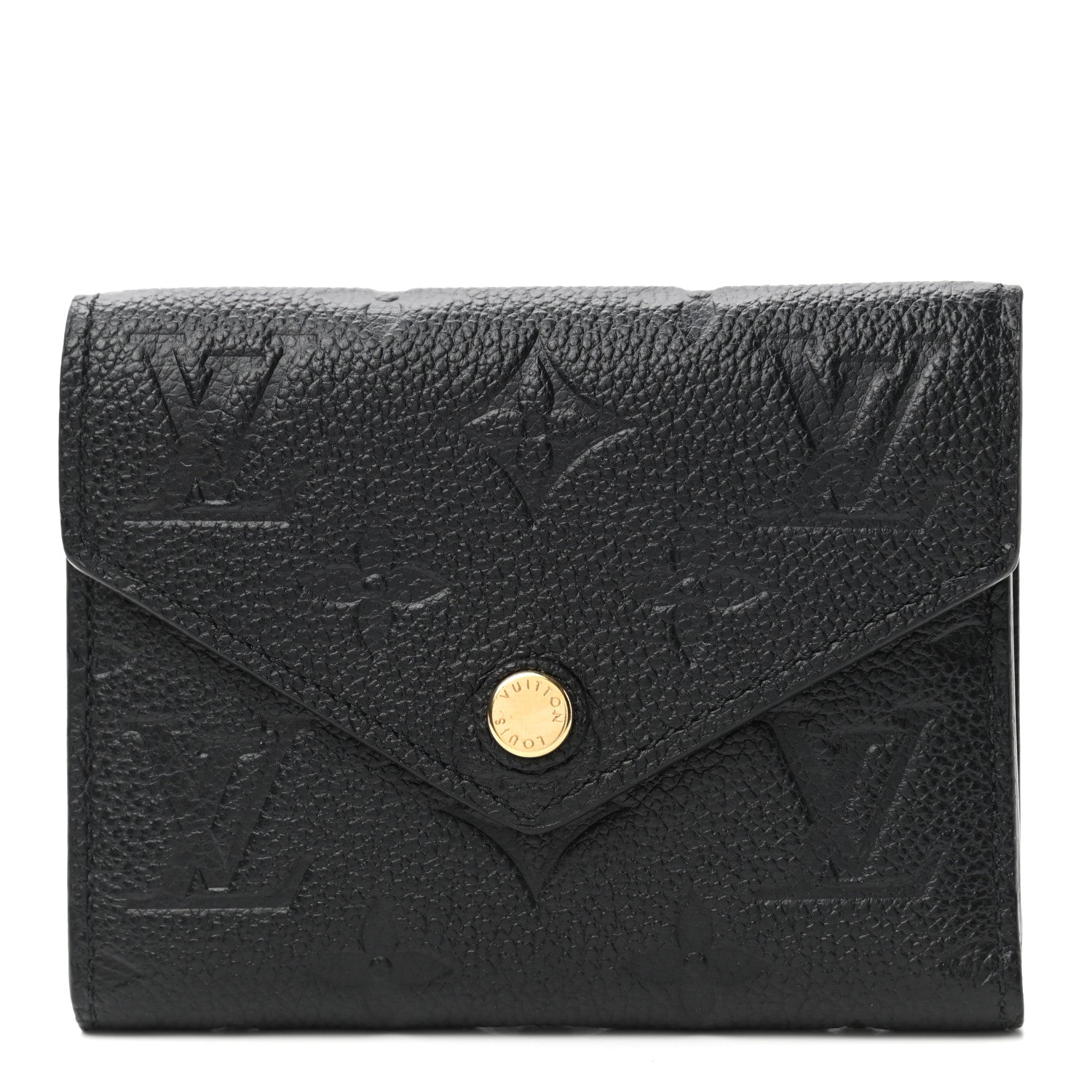 Louis Vuitton Empreinte Victorine Wallet Black 1 of 6