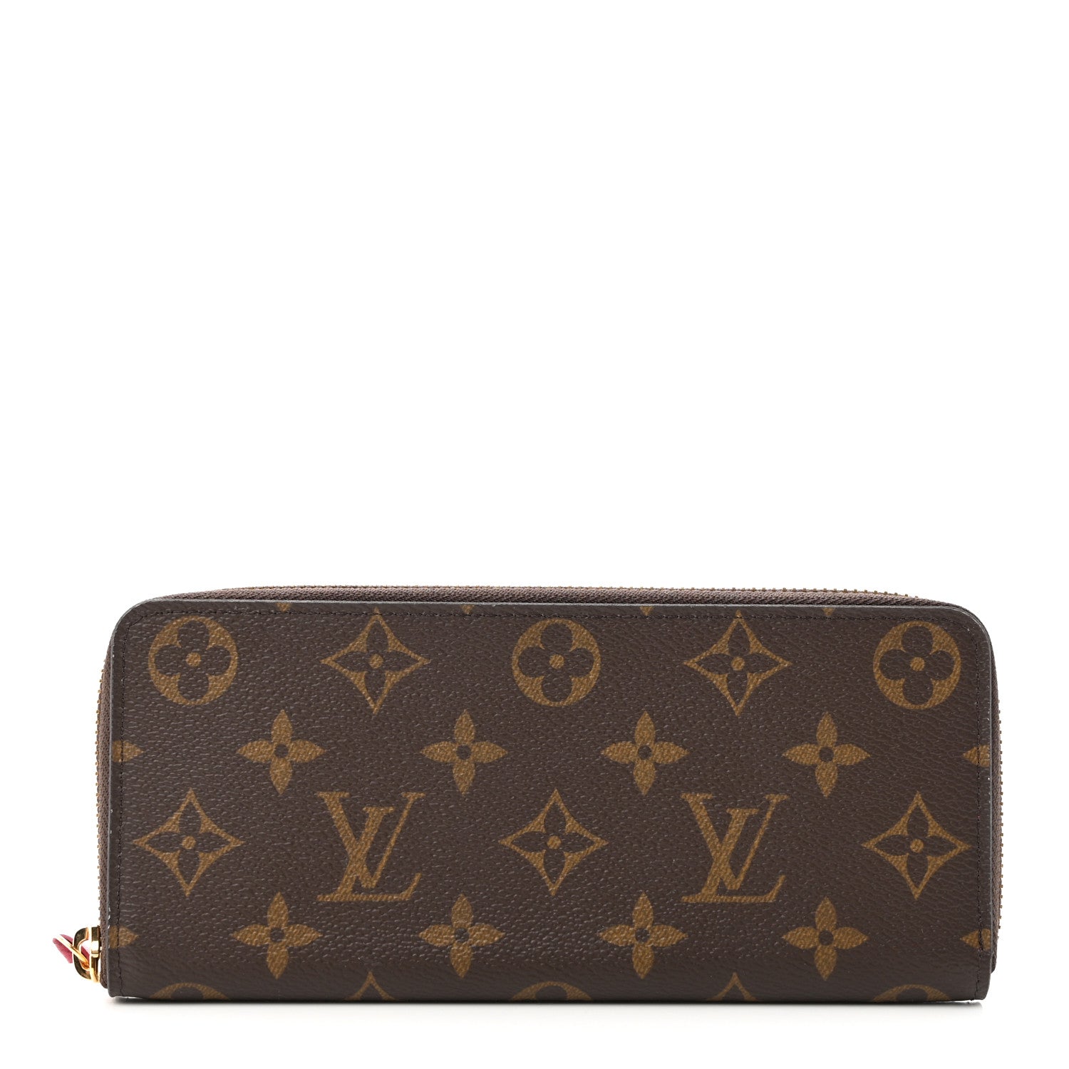 Louis Vuitton LOUIS VUITTON Monogram Clemence Wallet Fuchsia 1 of 9