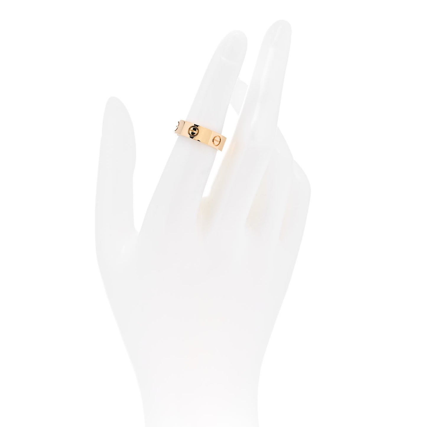 18K Yellow Gold 5.5mm LOVE Ring 51 5.75