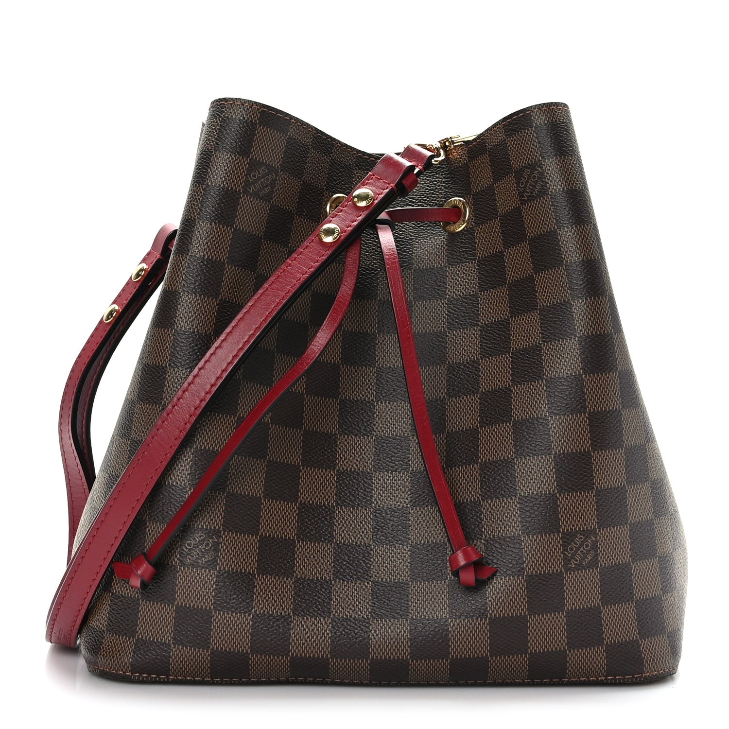 Louis Vuitton Damier Ebene Neonoe MM Cherry Berry 1 of 11