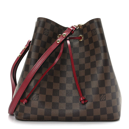 Louis Vuitton Damier Ebene Neonoe MM Cherry Berry 1 of 11
