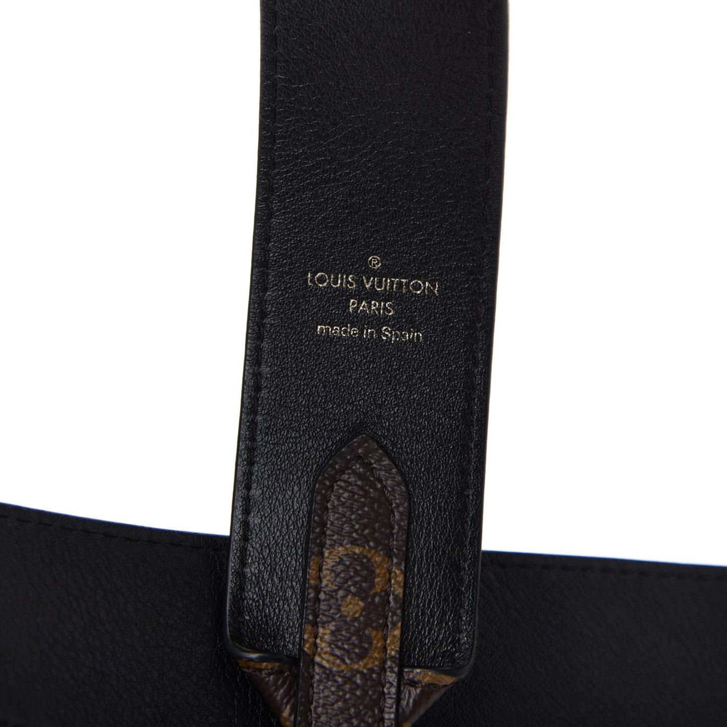 Monogram Bandouliere Shoulder Strap Black