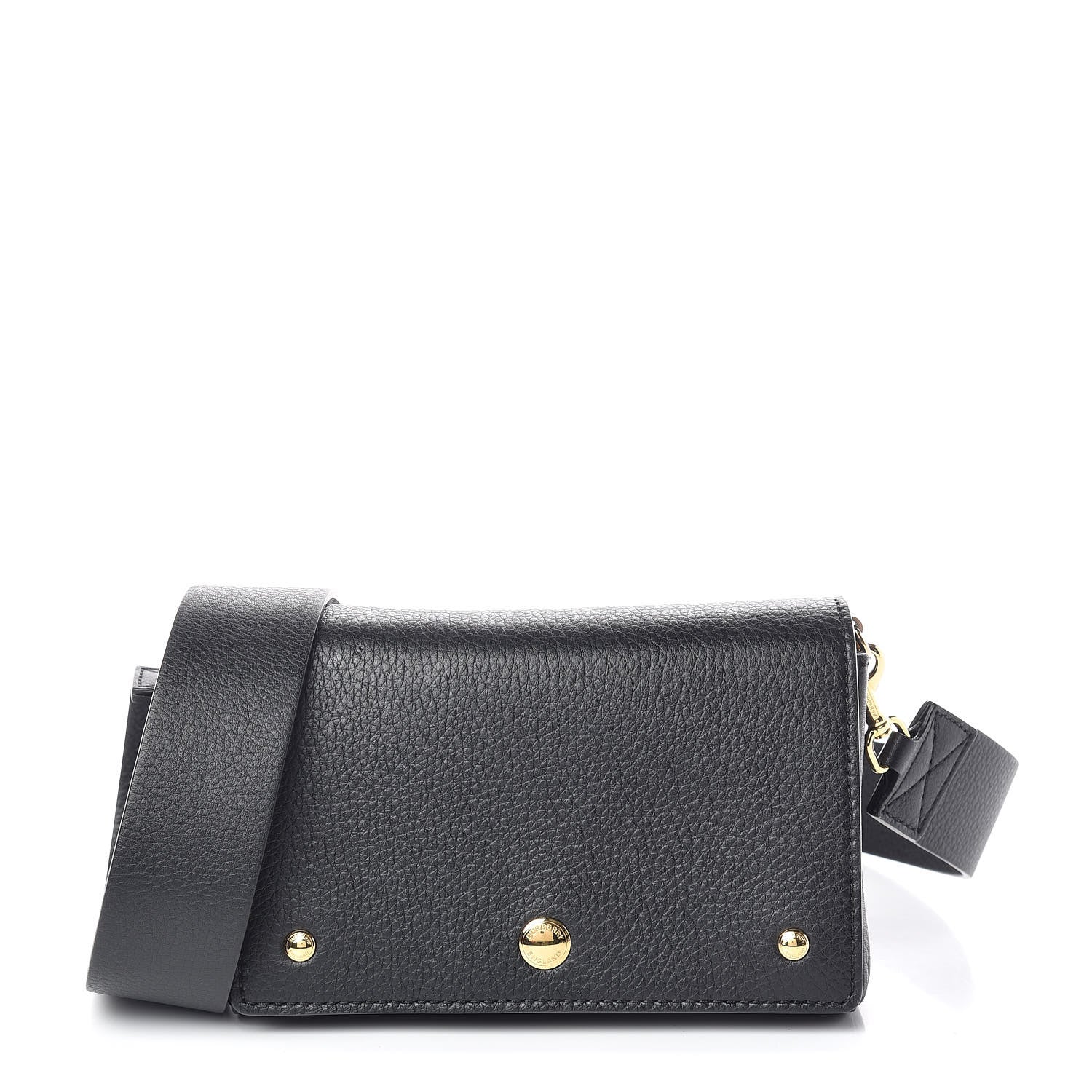Burberry Grainy Calfskin Crossbody Black 1 of 9