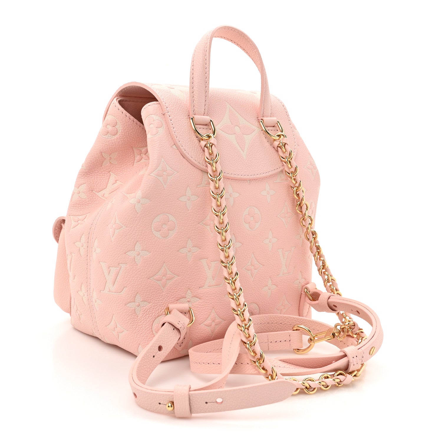 louis vuitton backpack mini pink Louis Vuitton Empreinte Monogram Backup Backpack Pink Quartz 1658561 – FASHIONPHILE