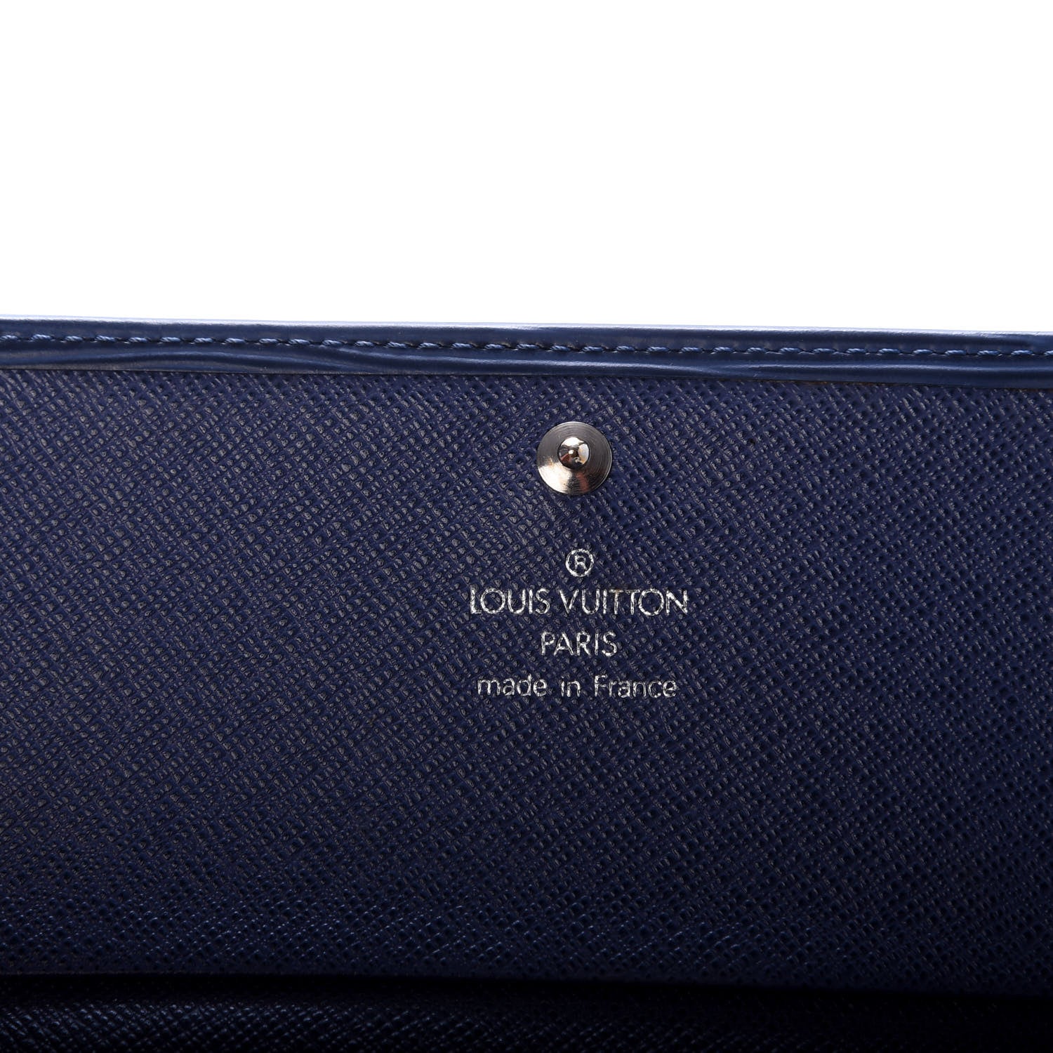 Louis Vuitton Epi Porte-Monnaie Billets Tresor Wallet Myrtille 6 of 8