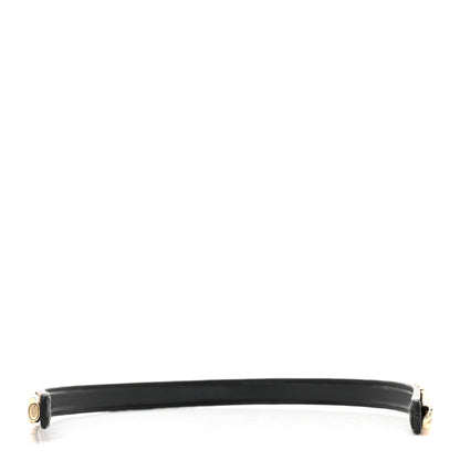 Chanel Metal Lambskin Crystal CC Chain Headband Gold Black 4 of 6
