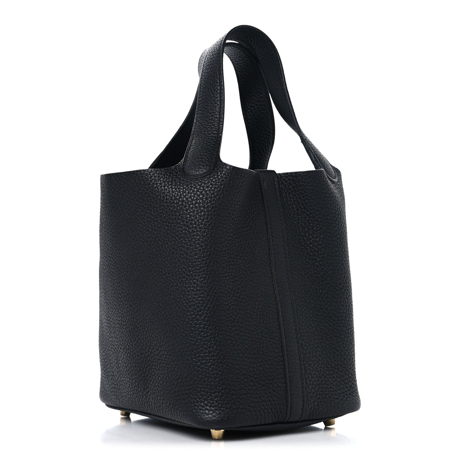 Hermes Taurillon Clemence Picotin Lock 18 PM Black 3 of 13