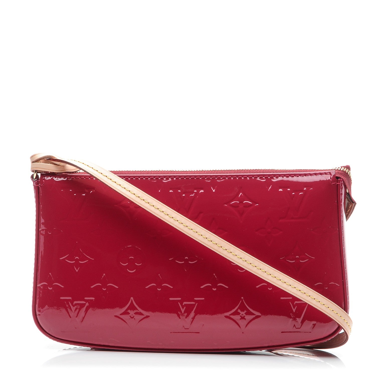 Louis Vuitton Vernis Pochette Accessories NM Rose Indien 1 of 7