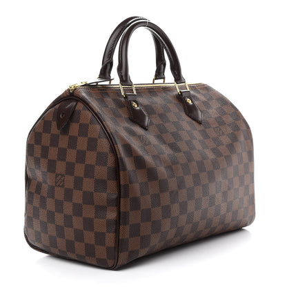 Louis Vuitton Damier Ebene Speedy 30 3 of 17