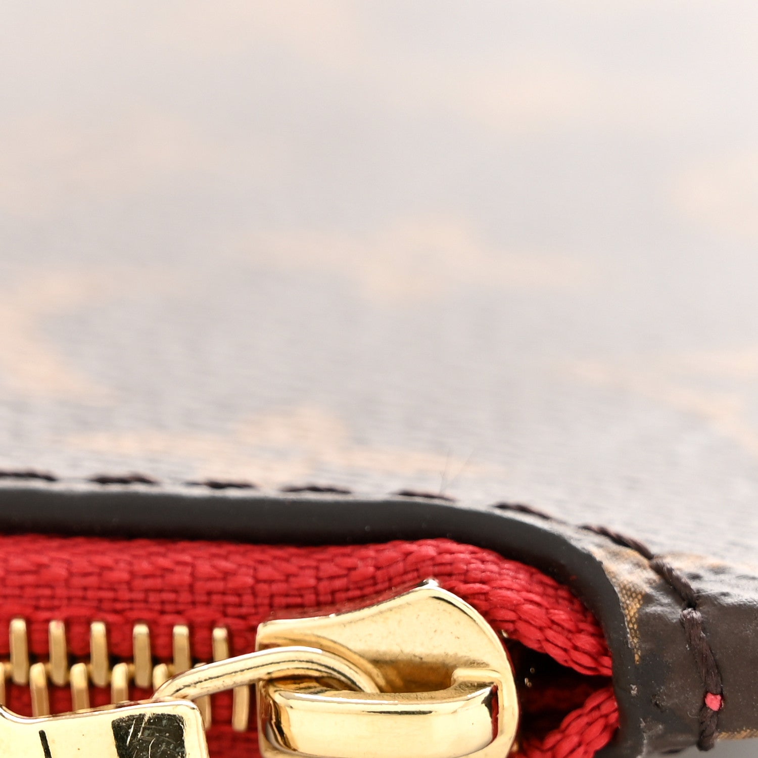 Louis Vuitton Monogram Neverfull MM GM Pochette Cherry 8 of 9