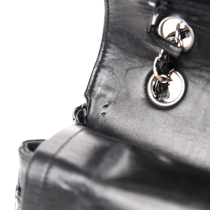 Chanel Patent Quilted Medium Double Flap Black 15 of 19