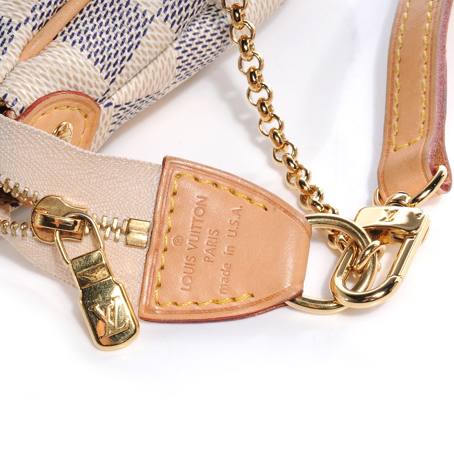 Louis Vuitton Damier Azur Eva Clutch 5 of 7