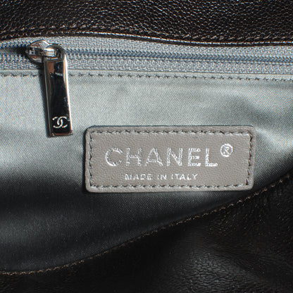 Chanel Glazed Caviar Pocket In The City Shoulder Bag Brown 6 of 9