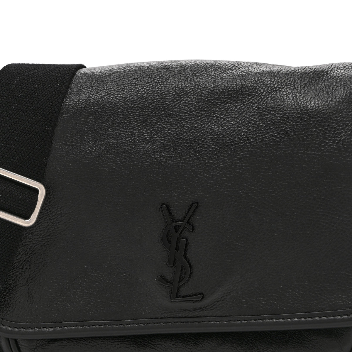 Saint Laurent Grained Calfskin Small Niki Messenger Black 9 of 11