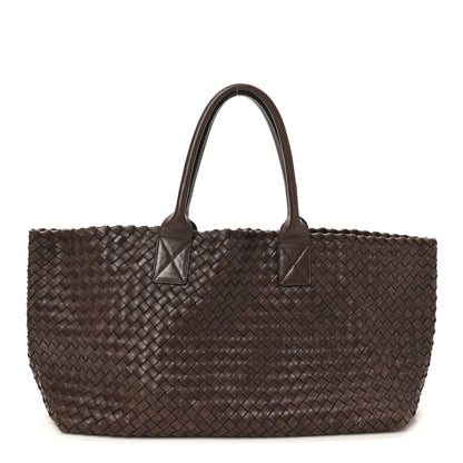 Bottega Veneta Nappa Intrecciato Medium Cabat Ebano 1 of 10