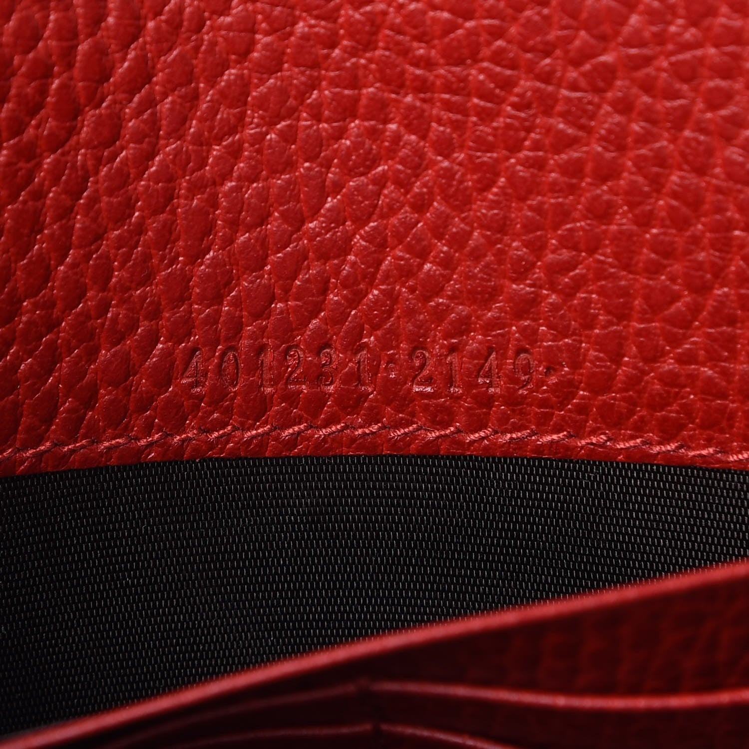 Gucci Calfskin Mini Dionysus Chain Wallet Hibiscus Red 7 of 14