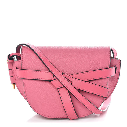 Loewe Grained Calfskin Mini Gate Crossbody Bag Wild Rose 1 of 8