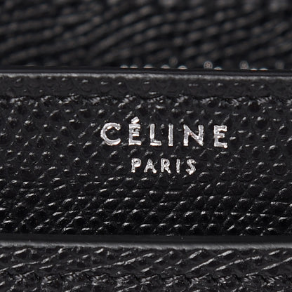 Celine Baby Grained Calfskin Medium Case Flap Black 8 of 10