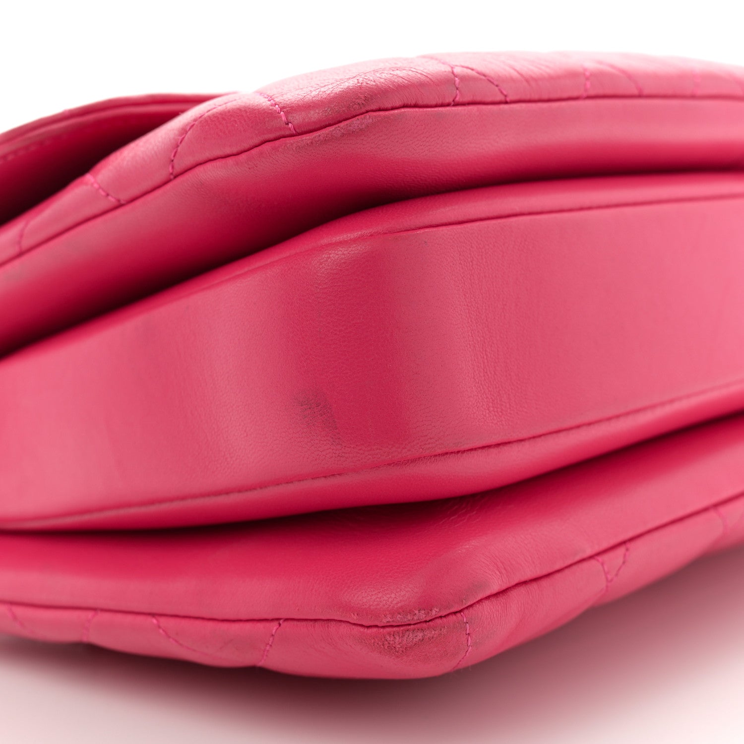 Chanel Lambskin Quilted Medium Trendy CC Flap Dual Handle Bag Dark Pink 10 of 15