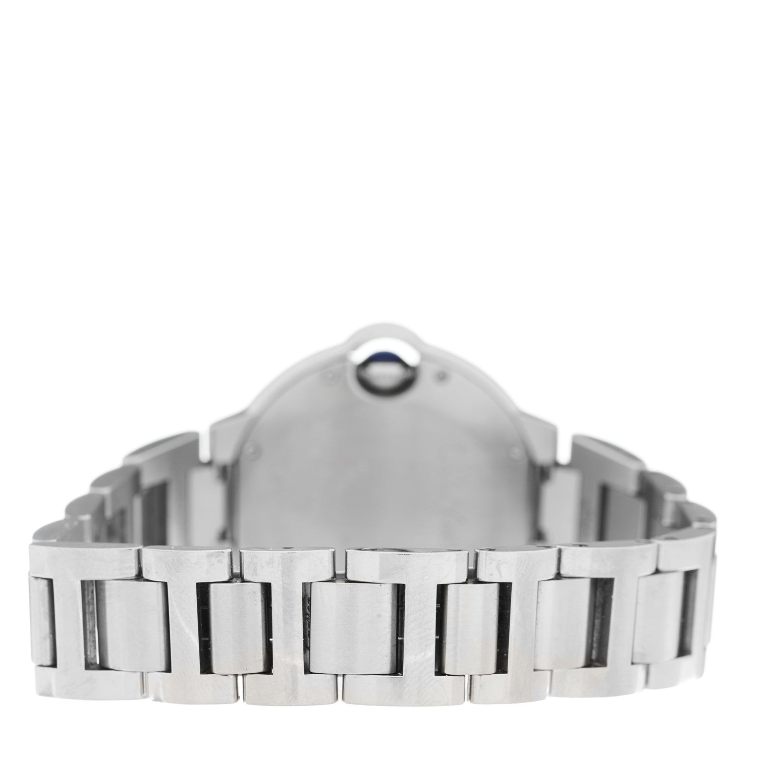 Cartier Stainless Steel Diamond 33mm Ballon Bleu De Cartier Automatic Watch 3 of 5