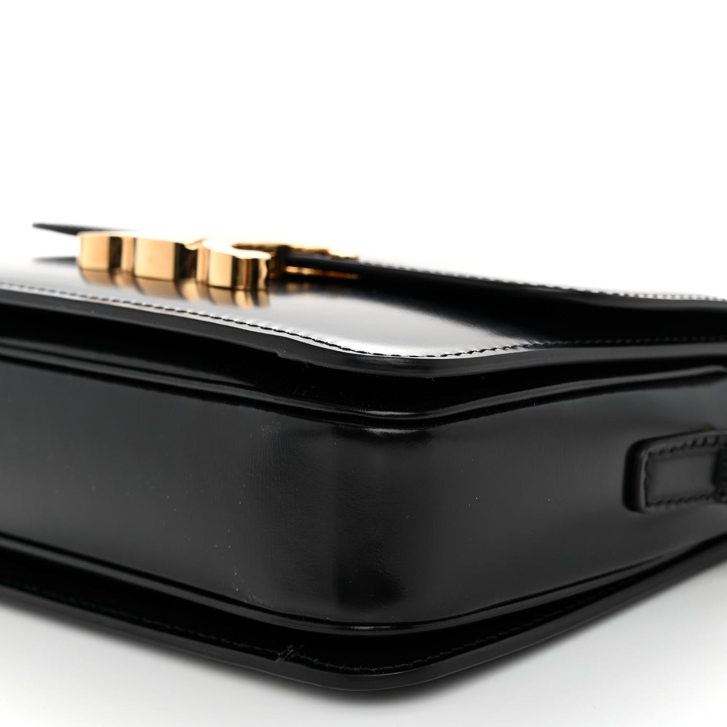 Shiny Calfskin Teen Triomphe Black