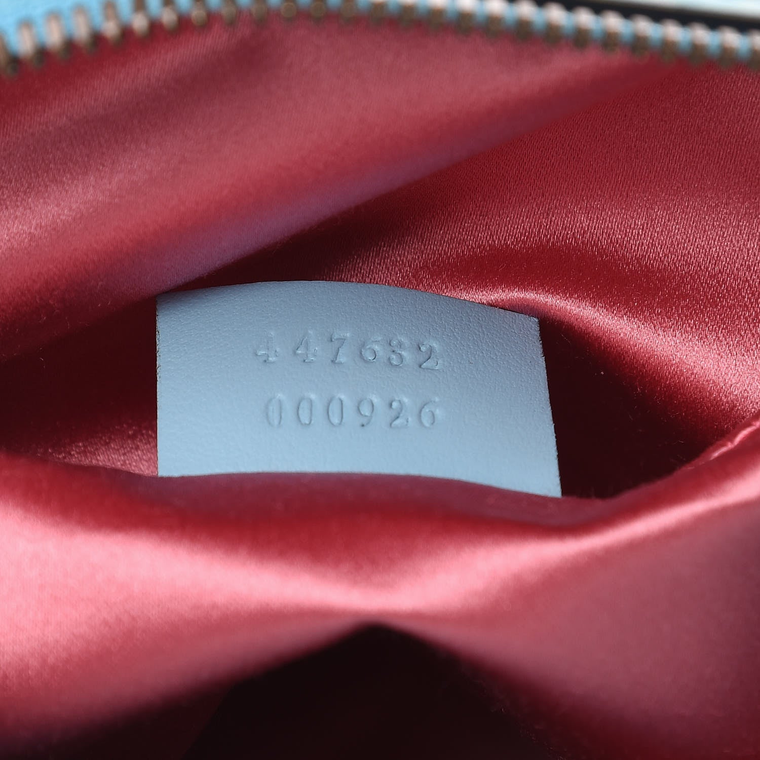 Gucci X UNSKILLED WORKER Calfskin Matelasse Flora Painted Small GG Marmont Chain Shoulder Bag Cloudy Blue Multicolor 7 of 11