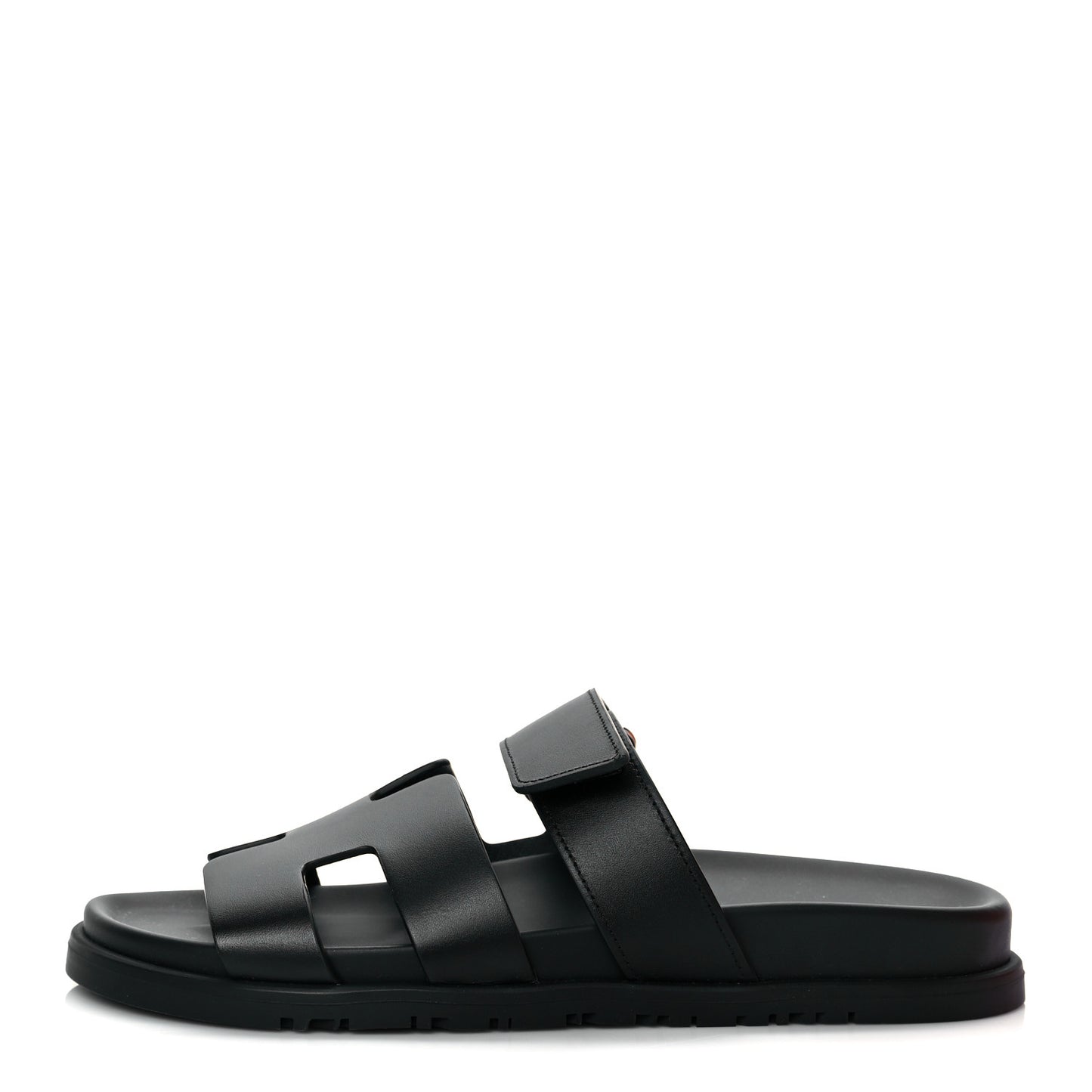 Calfskin Womens Chypre Sandals 38 Black