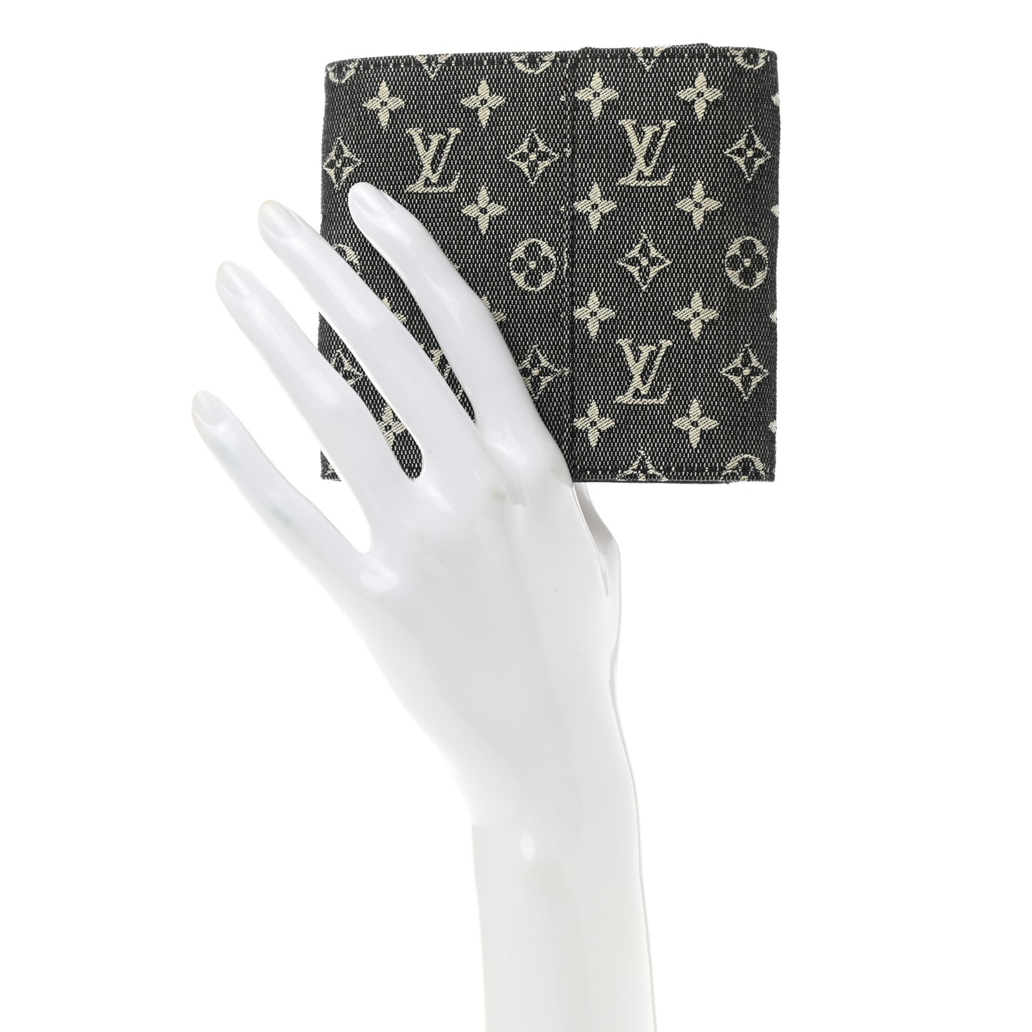 Mini Monogram Compact Wallet Blue