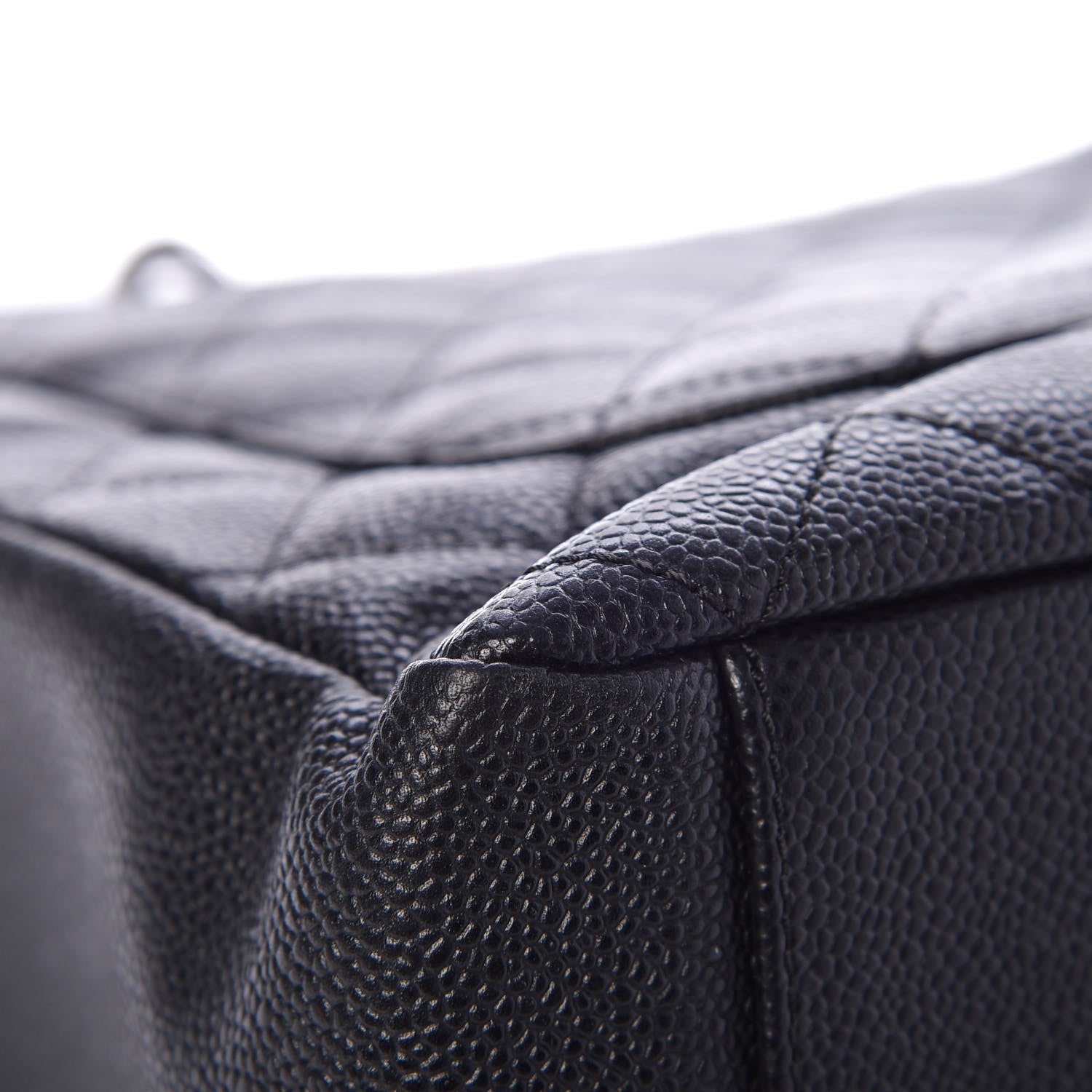 Chanel Caviar Quilted Grand Shopping Tote GST Black 10 of 10