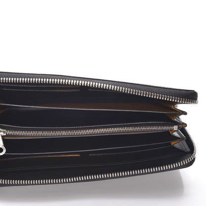 Goyard Goyardine Matignon Zip Around GM Wallet Black 5 of 7