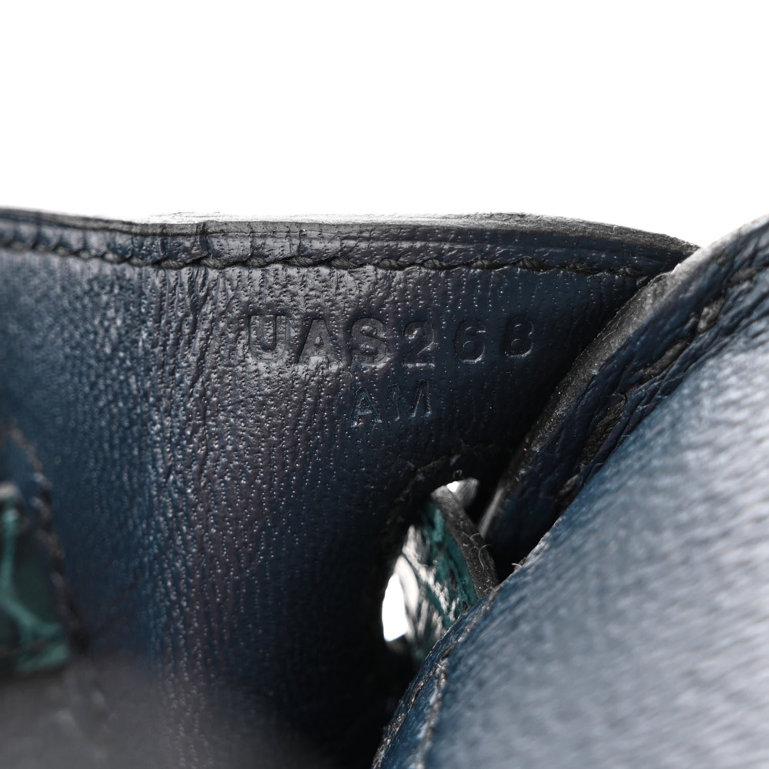 Hermes Matte Porosus Crocodile Birkin 25 Vert Rousseau 1290786