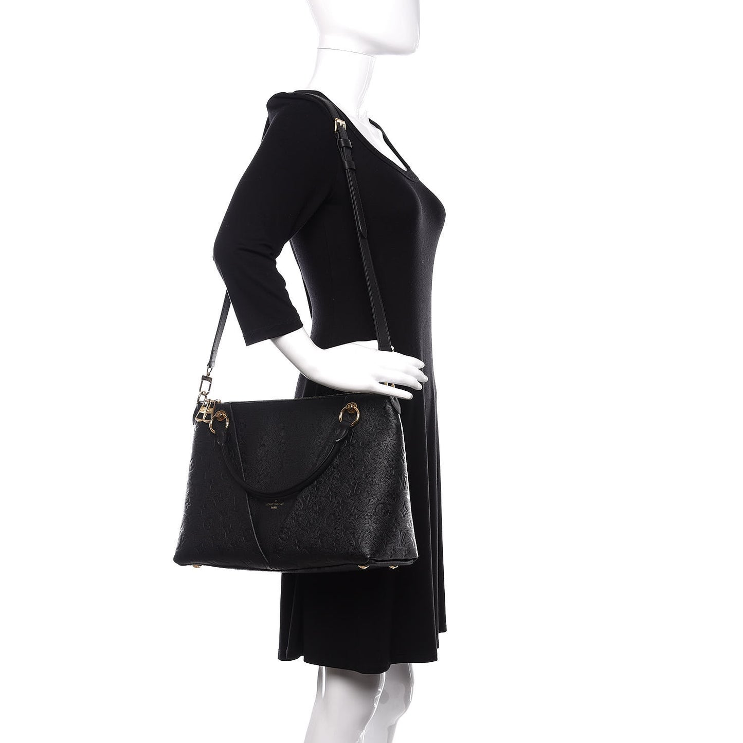 Empreinte V Tote MM Black