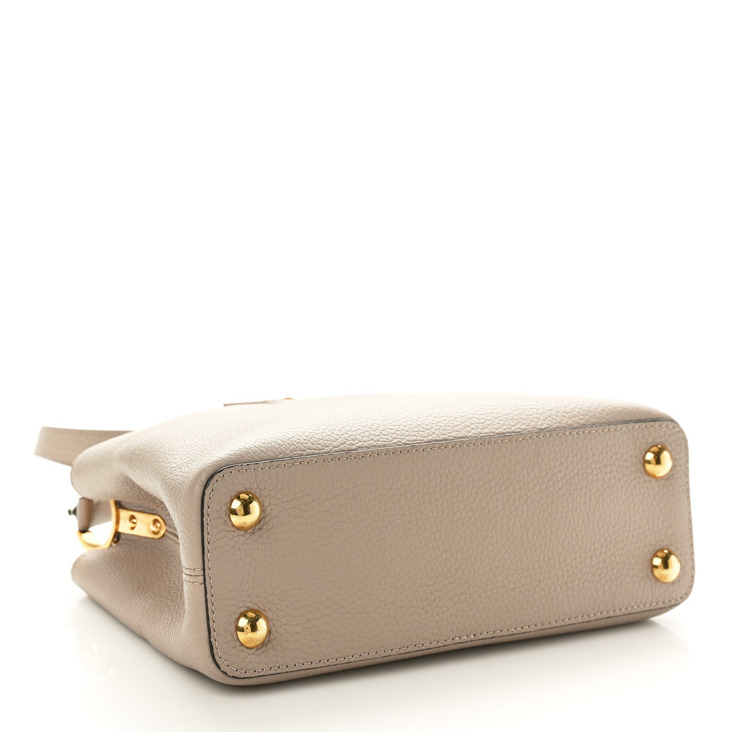 Louis Vuitton Taurillon Capucines BB Galet 4 of 9