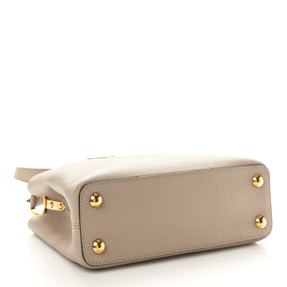 Louis Vuitton Taurillon Capucines BB Galet 4 of 9