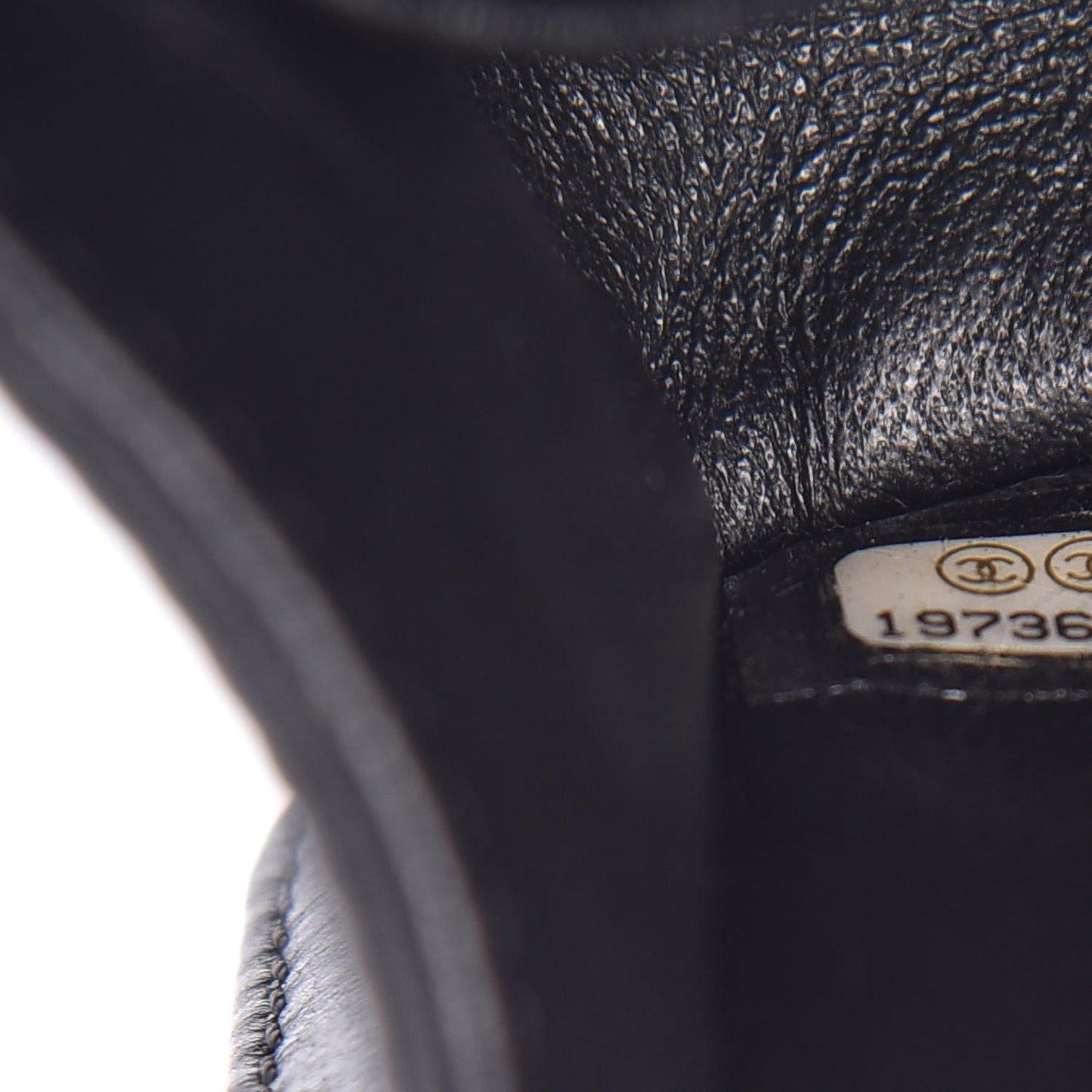 Galuchat Stingray Mini Boy Flap Black Silver