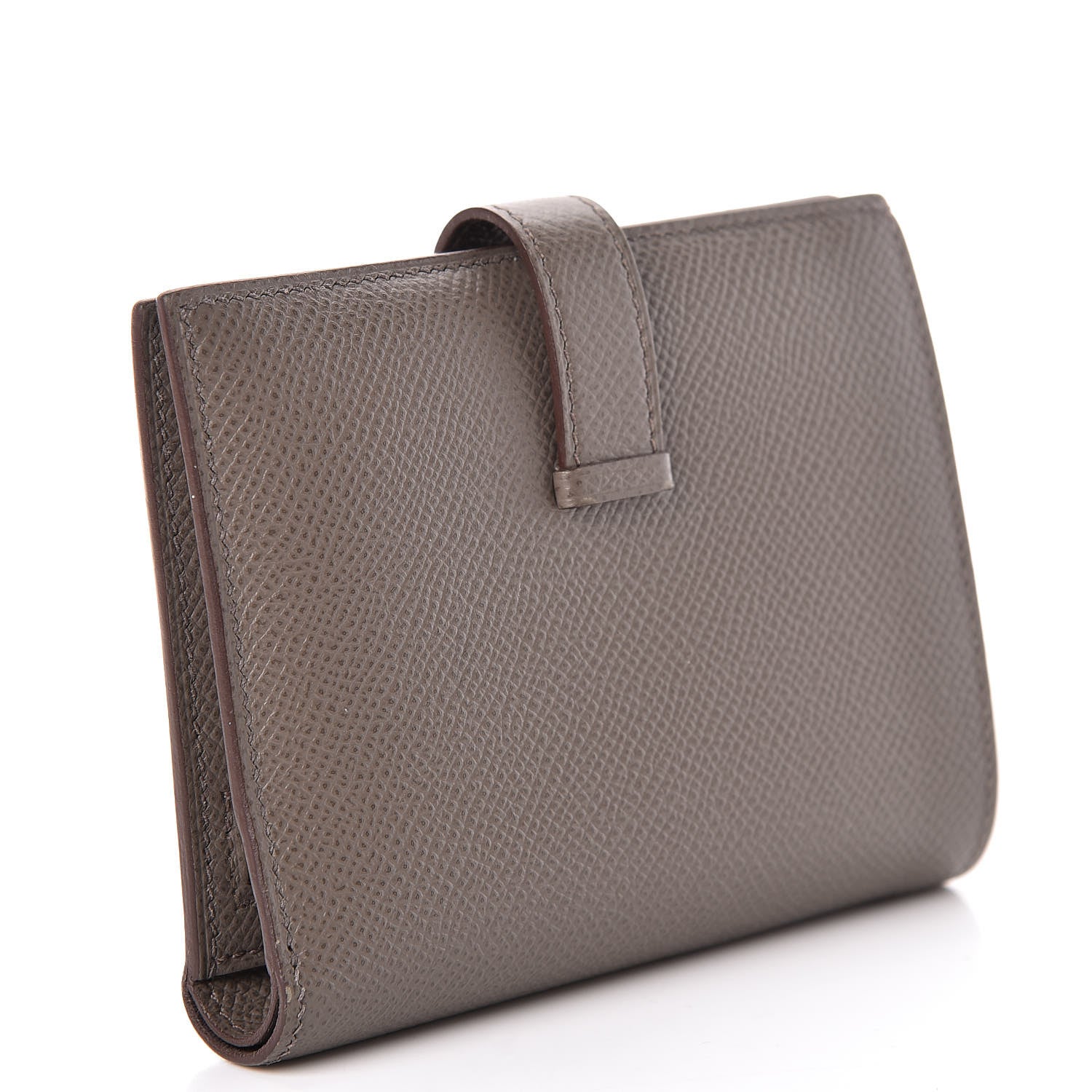 Hermes Epsom Bearn Compact Wallet Etain 3 of 8