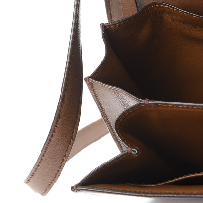 Celine Box Calfskin Medium Classic Box Flap Bag Camel 10 of 17