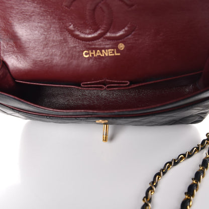 Chanel Lambskin Quilted Small Double Flap Black 6 of 12